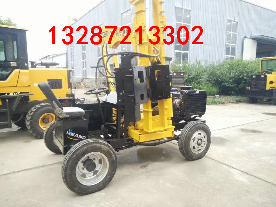 波形護(hù)欄打樁機(jī)公路護(hù)欄打樁機(jī) 護(hù)欄鉆孔機(jī)一體機(jī)