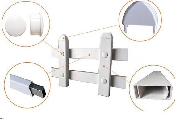 pvc花壇護欄 pvc花壇護欄廠家直銷 pvc花壇護欄采購價格 草坪護欄 護欄 pvc護欄