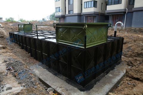 埋地式箱泵一體化智慧消防泵站