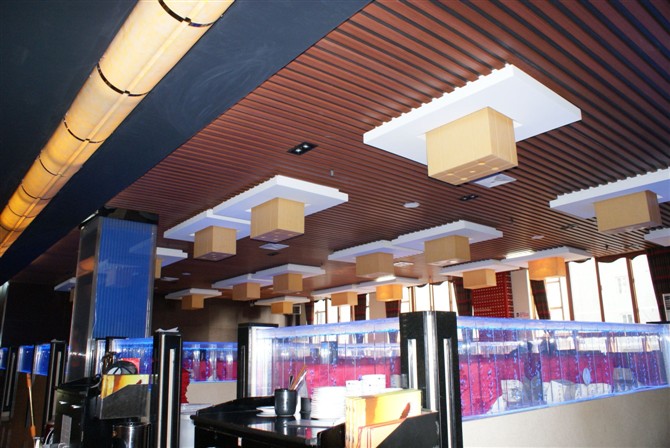 供應(yīng)生態(tài)木9050吊頂 生態(tài)木9050吊頂 卡扣天花