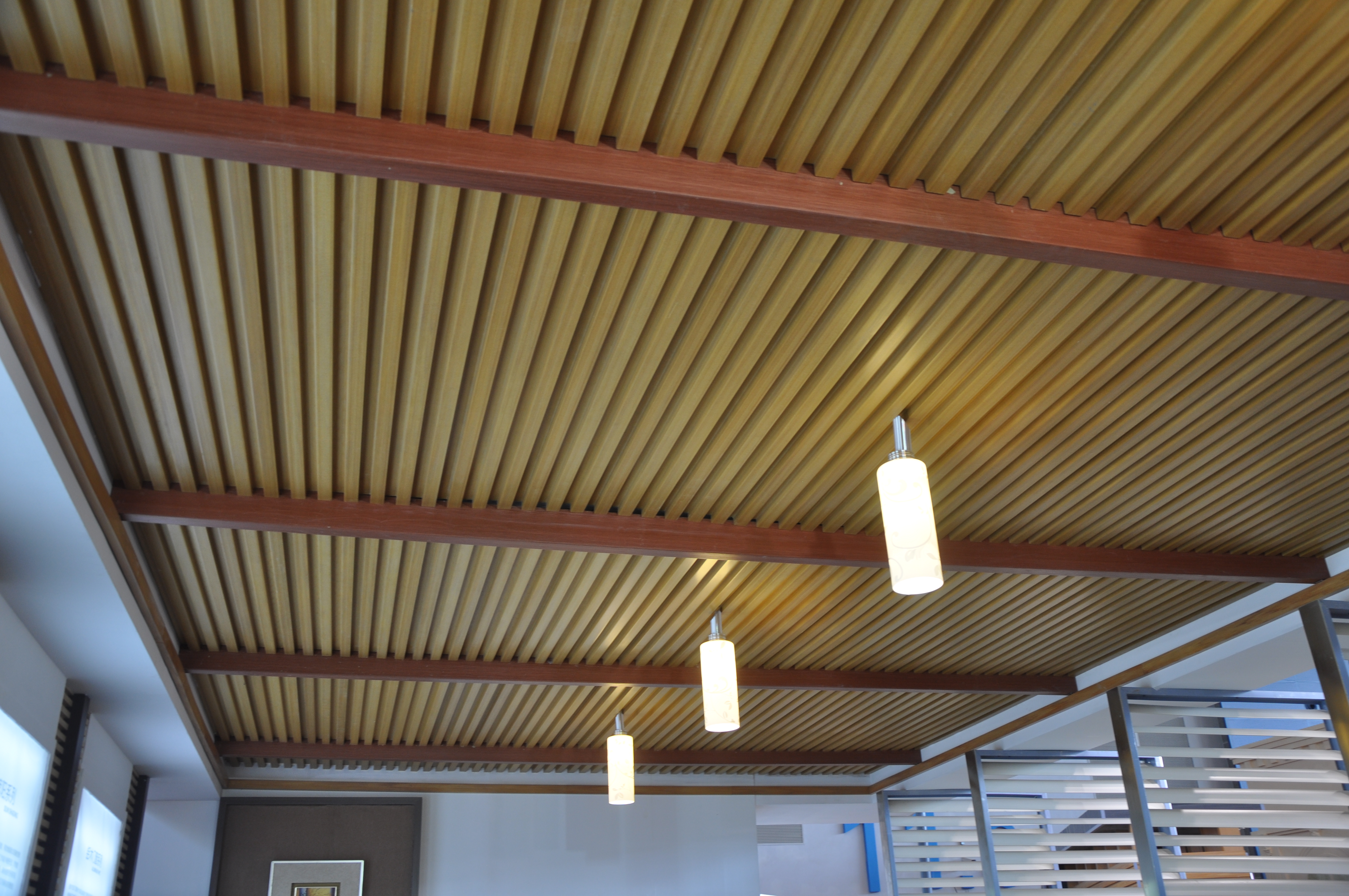 生態(tài)木10020天花生態(tài)木組合天花吊頂材料 生態(tài)木10020天花 條形天花