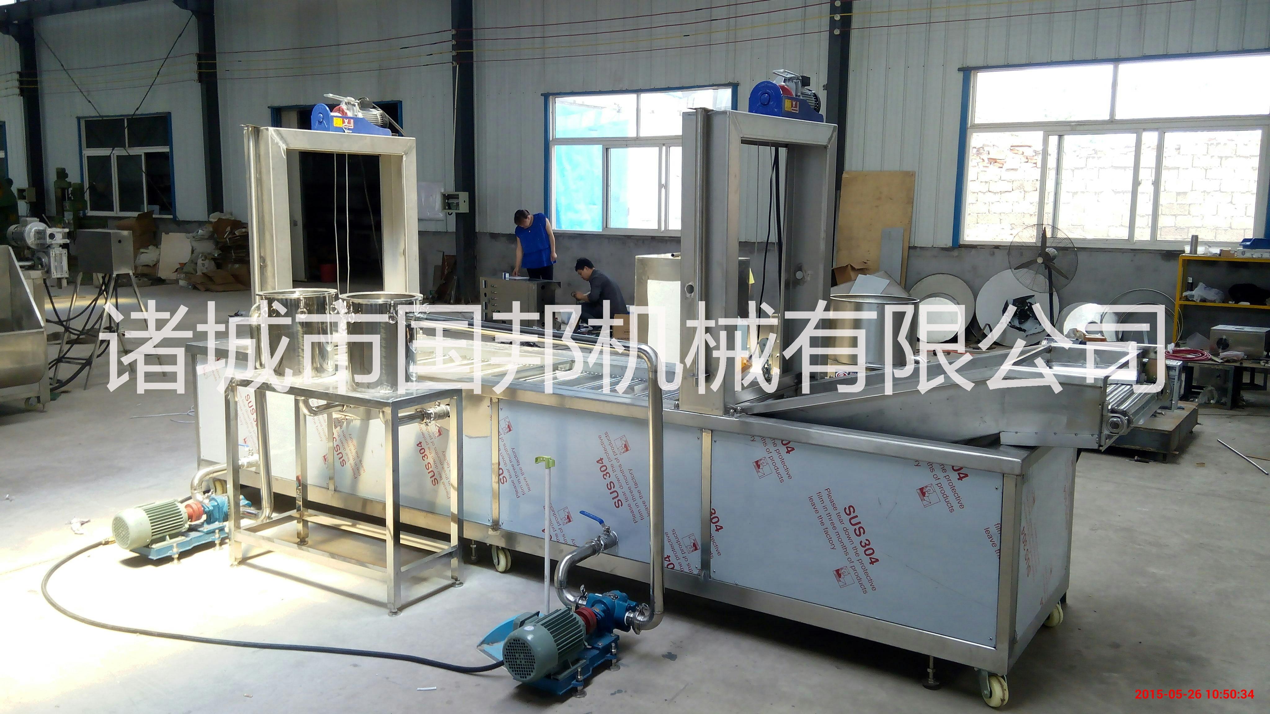 供應(yīng)薯?xiàng)l薯片加工流水線/薯?xiàng)l薯片流水線哪里找/國邦機(jī)械