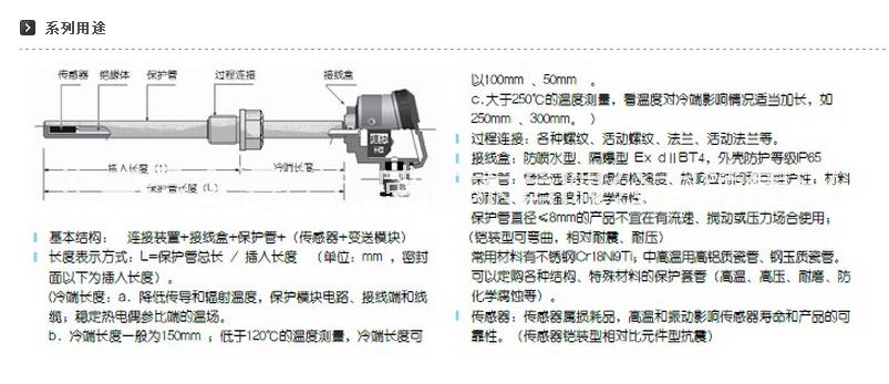 供應(yīng)北京昆侖海岸溫度變送器JWB/2a30/A
