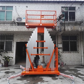 【廠家直銷】移動雙柱鋁合金升降 廣州升降平臺 鋁合金升降臺采購