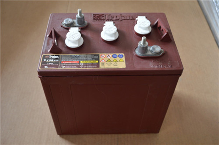 廠家直銷TROJAN升降臺蓄電池 T-105 升降機電池 6V225AH 游覽車電瓶 Trojan美國原裝蓄電池