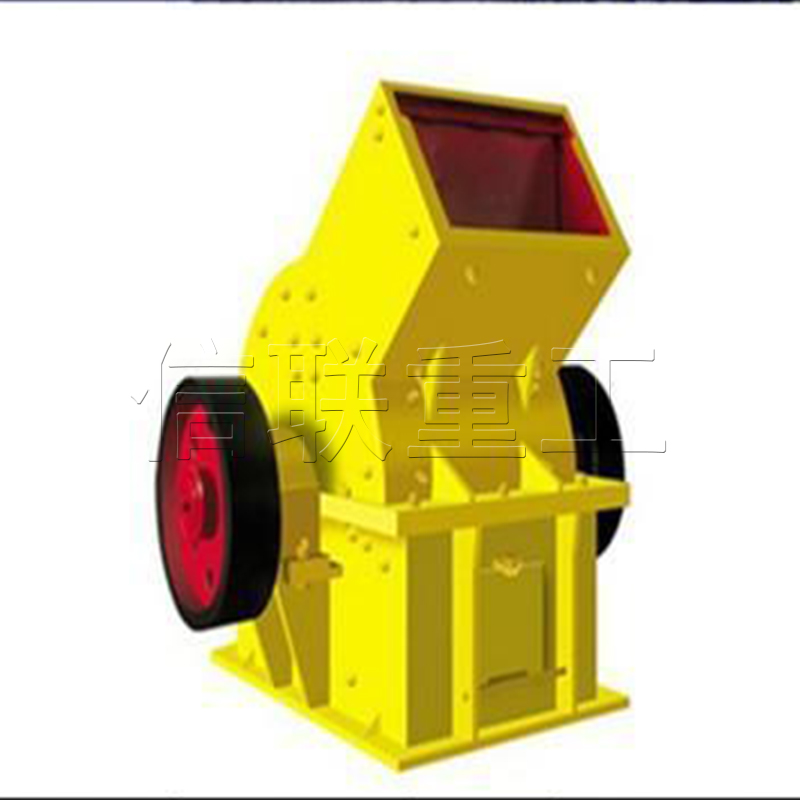 信聯(lián)重工600×600雙極破碎機一人即可輕松完成本機操作，粒度均勻，產(chǎn)量高