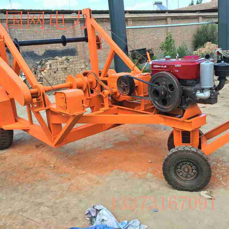 3t多功能電纜拖車(chē)電纜供應(yīng)多功能電纜拖車(chē) 電纜收放線DL1003-3