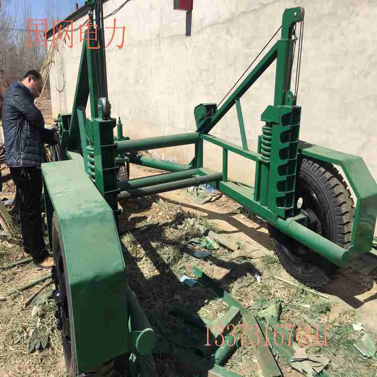 3t多功能電纜拖車(chē)電纜供應(yīng)多功能電纜拖車(chē) 電纜收放線DL1003-3