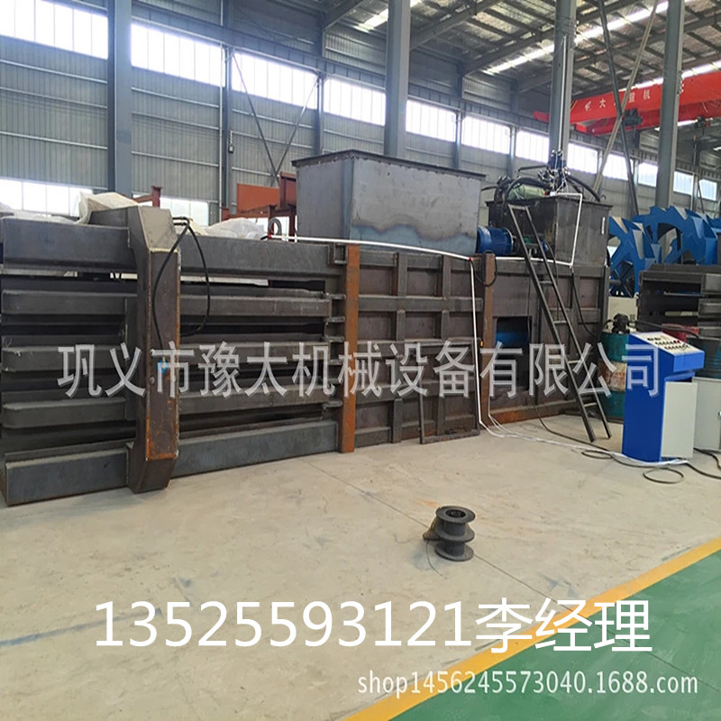 廢紙打包機 臥式紙箱打包機 全自動生活垃圾打包機 臥式全自動廢紙打包機