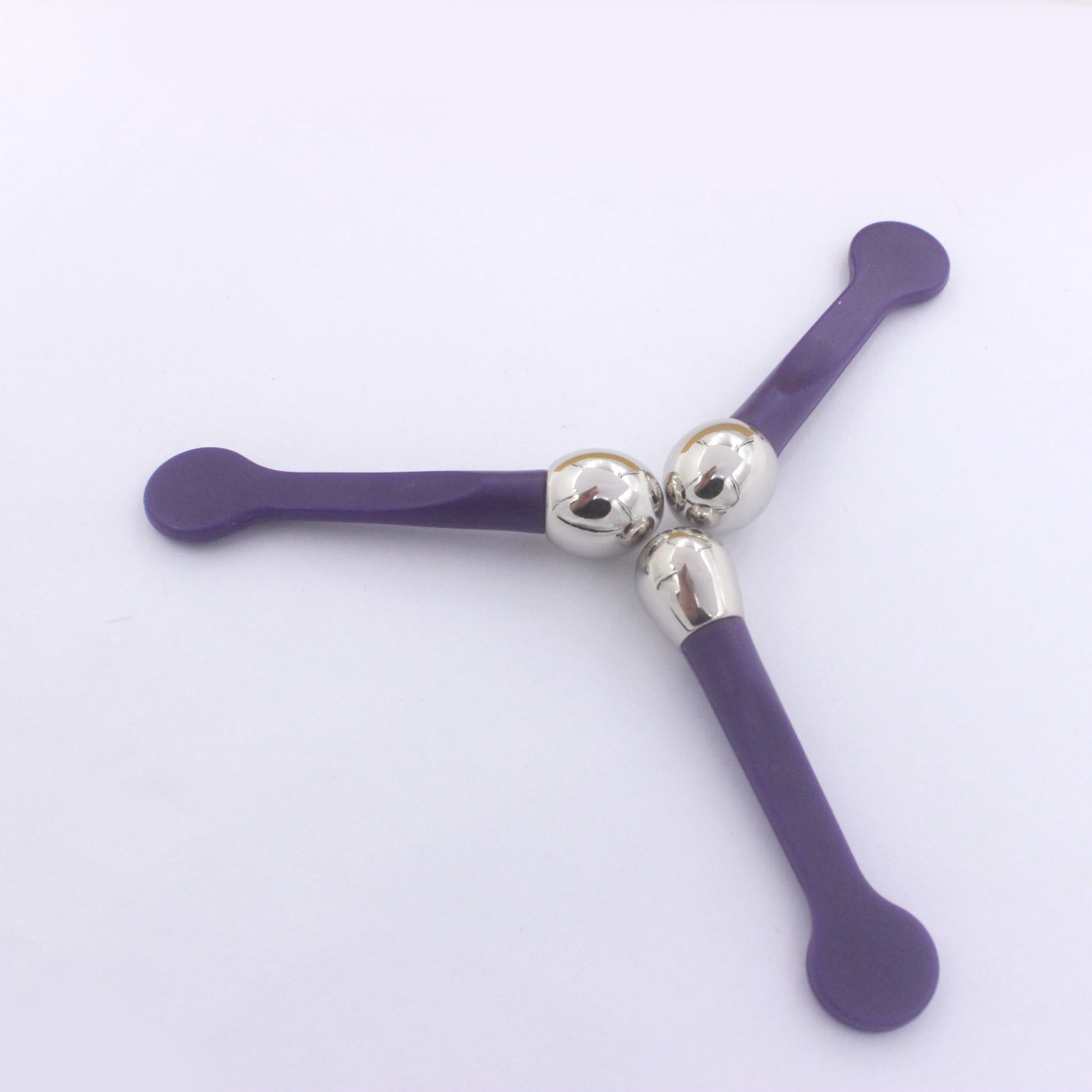 金屬眼霜棒 鋅合金兩用眼霜導(dǎo)入按摩棒  眼部按摩儀