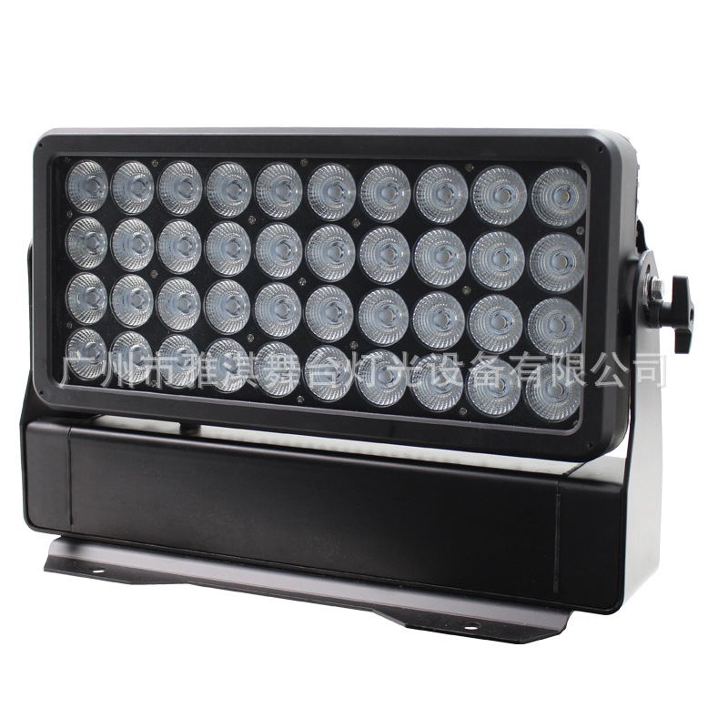 供應(yīng)yakay/雅淇燈光 40*10W LED洗墻燈/LED泛光燈/舞臺天幕燈/體育館、劇院