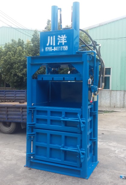 60噸廢紙打包機、廢紙壓縮打包機、立式廢紙打包機