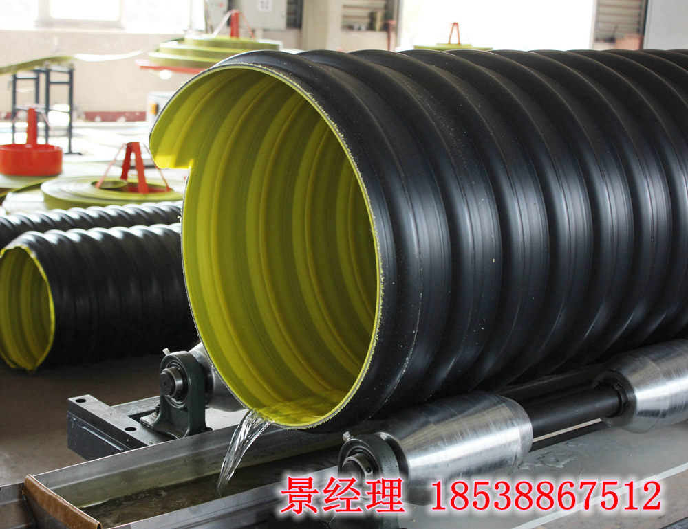 武陟溫縣鋼帶排污管,hdpe鋼帶增強(qiáng)波紋管