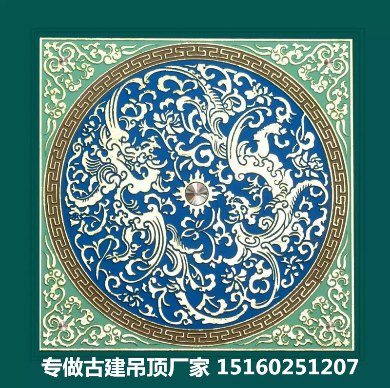 供應寺廟吊頂/佛堂吊頂/中式禪堂裝修