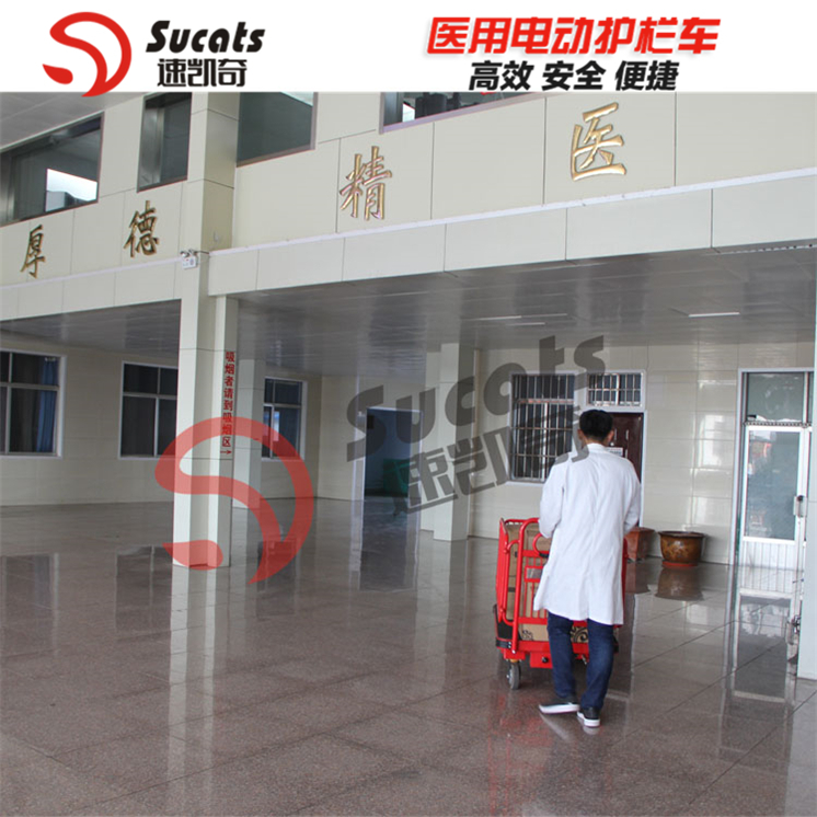 *助力車帶護(hù)欄電動(dòng)物流臺(tái)車