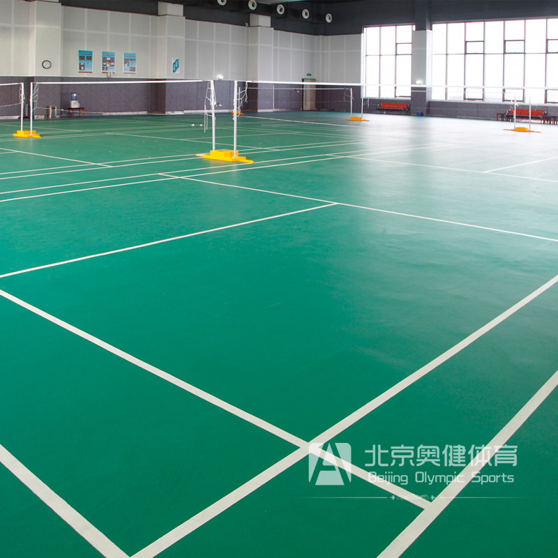 奧茵pvc運(yùn)動地板戶外室內(nèi)卷材地膠廠家直銷