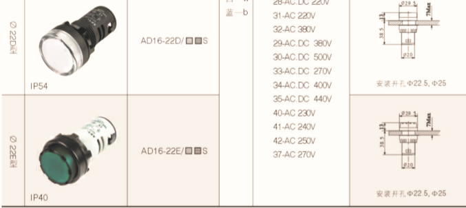 供應(yīng)AD16-22系列指示燈
