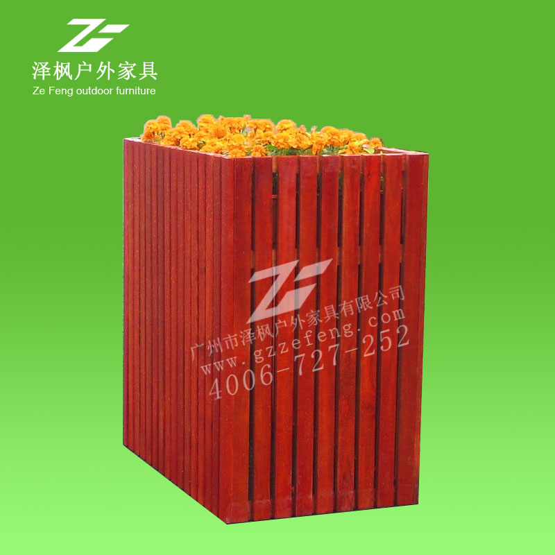 Z-HX-003常規(guī)豎條實(shí)木花箱