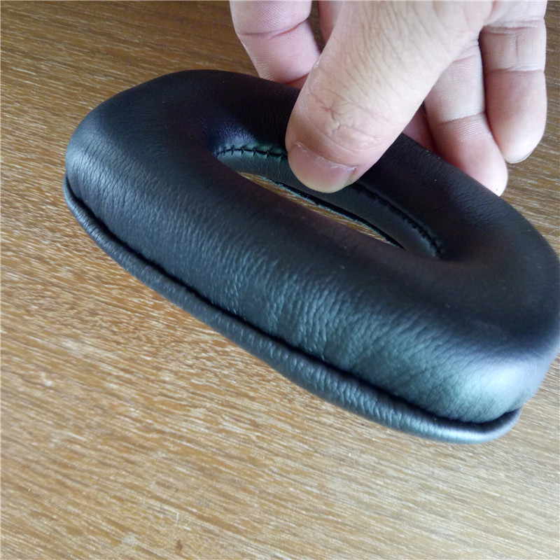 供應(yīng)耳機(jī)高周波壓皮耳套生產(chǎn)廠家/熱壓PU皮耳套價(jià)格