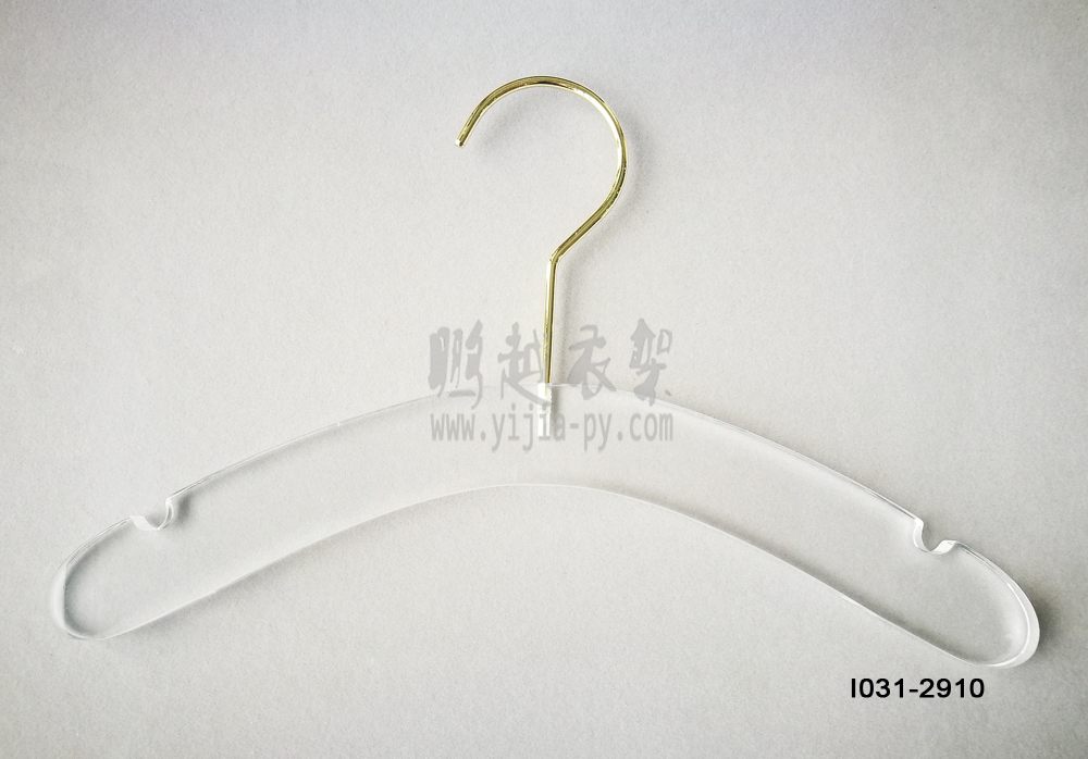 透明色亞克力童裝衣架
