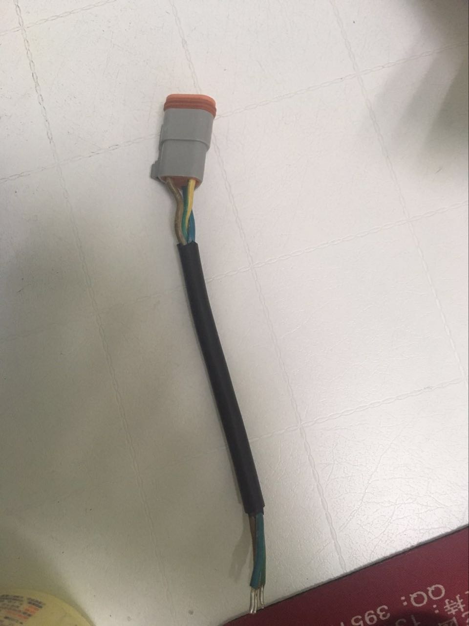 LED汽車燈飾連接線 汽車LED燈防水連接器 東莞汽車LED燈防水連接器