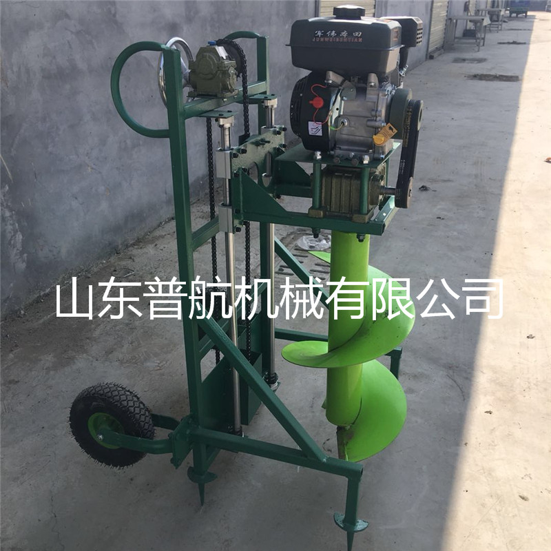 拖拉機栽樹轉(zhuǎn)孔機  打樁機