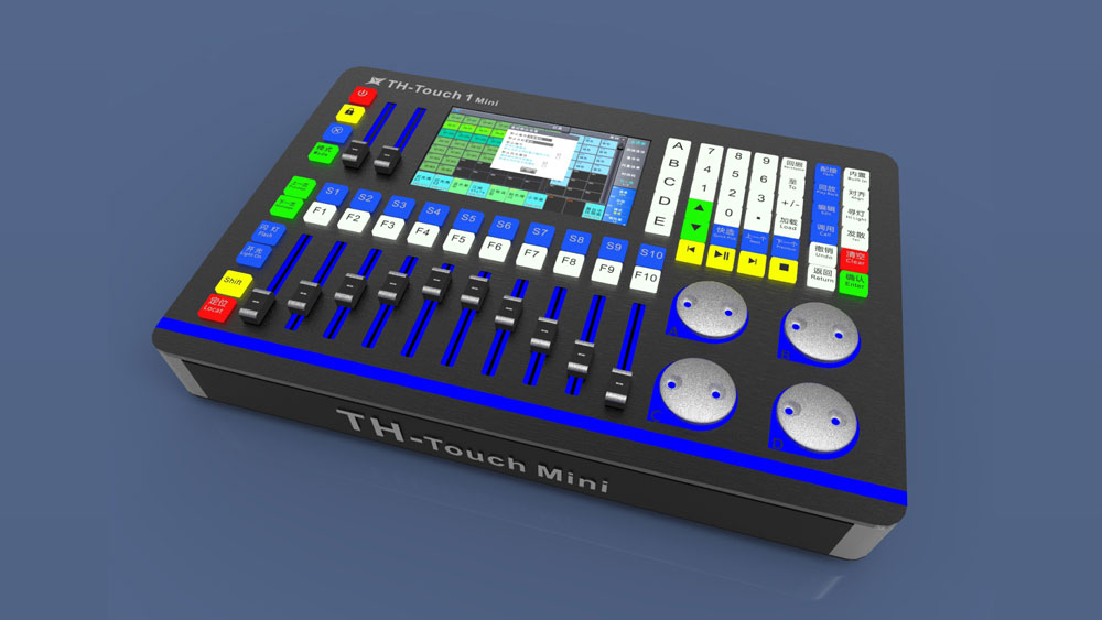 小老虎2048控臺(tái)中文觸摸DMX512燈光控制臺(tái)金剛1024s顧得控臺(tái)MA燈光控制臺(tái)調(diào)光臺(tái)黑馬控臺(tái) TH-touch