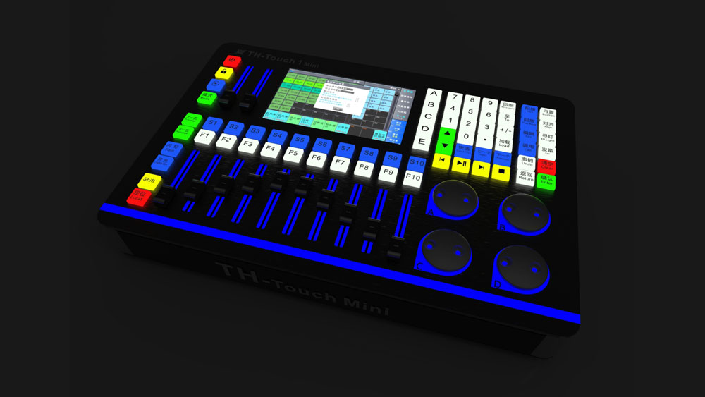 小老虎2048控臺(tái)中文觸摸DMX512燈光控制臺(tái)金剛1024s顧得控臺(tái)MA燈光控制臺(tái)調(diào)光臺(tái)黑馬控臺(tái) TH-touch