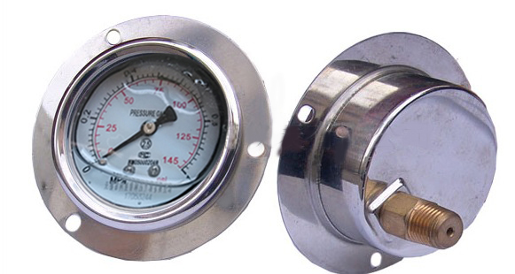 軸向帶邊偏心耐震壓力表特點