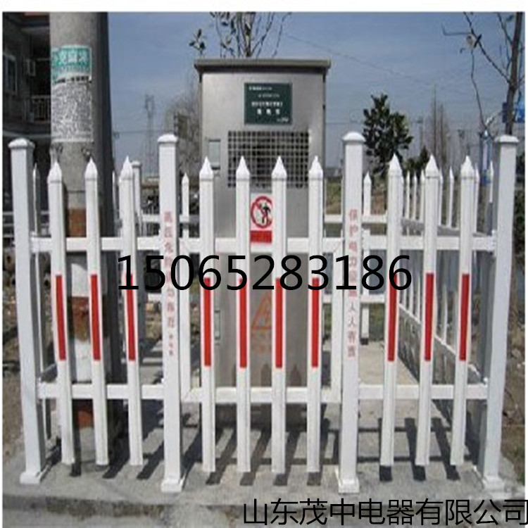 PVC塑鋼變壓器圍欄 箱變護欄變電站圍欄