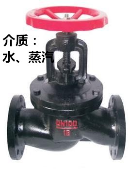 鑄鐵法蘭截止閥J41T-16