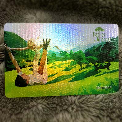 千豐彩鐳射卡絢麗多彩