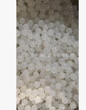 《廠家直銷》 無孔亞克力透明果凍圓珠DIY手工配飾塑料珠子