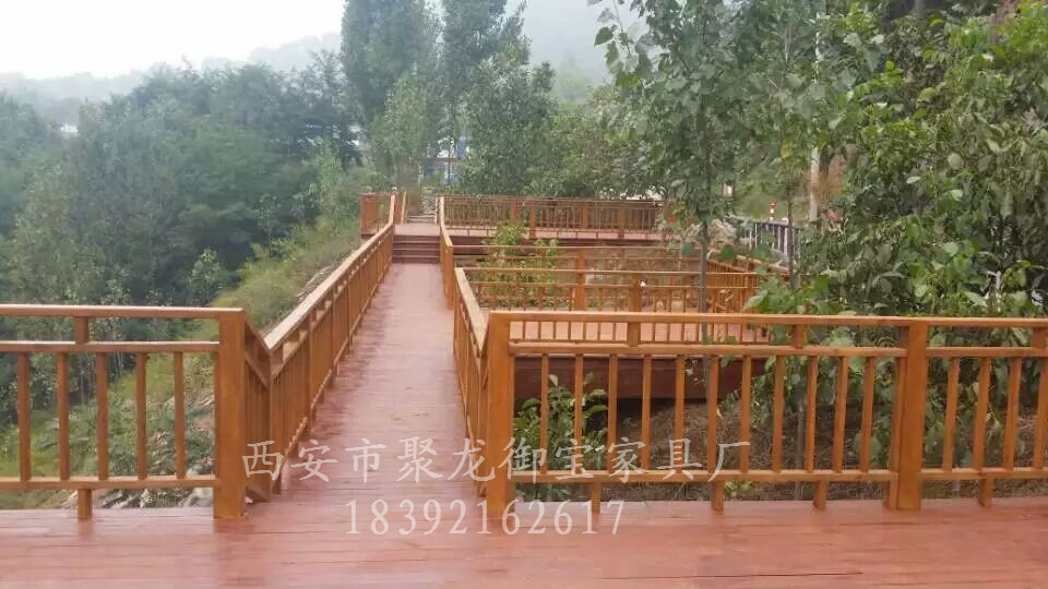 西安防腐木棧道，仿古木棧道，景觀木棧道，木棧道定制