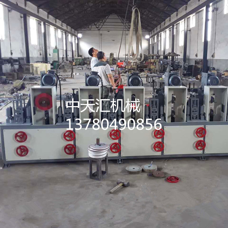 供應(yīng)方管拋光機 方管四面除銹拋光機 扁鐵角鋼除銹機 四面拋光機