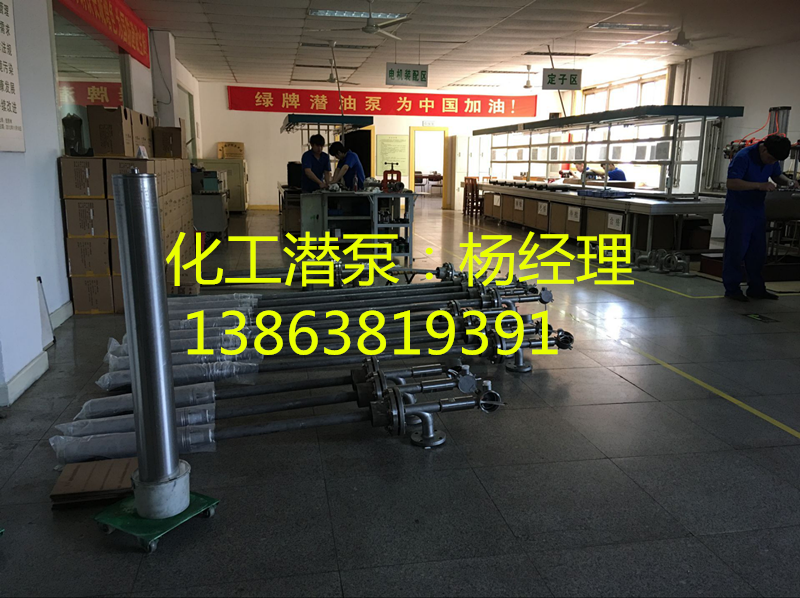 不銹鋼液下泵綠牌防爆泵