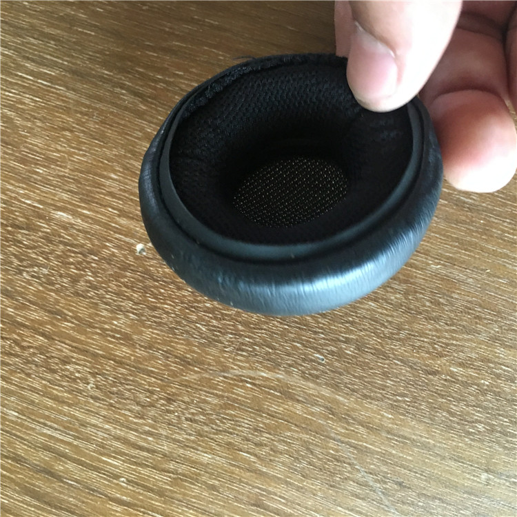 廠家直銷電壓皮耳套價(jià)格 頭戴式蛋白高周波耳機(jī)套來(lái)圖樣訂做