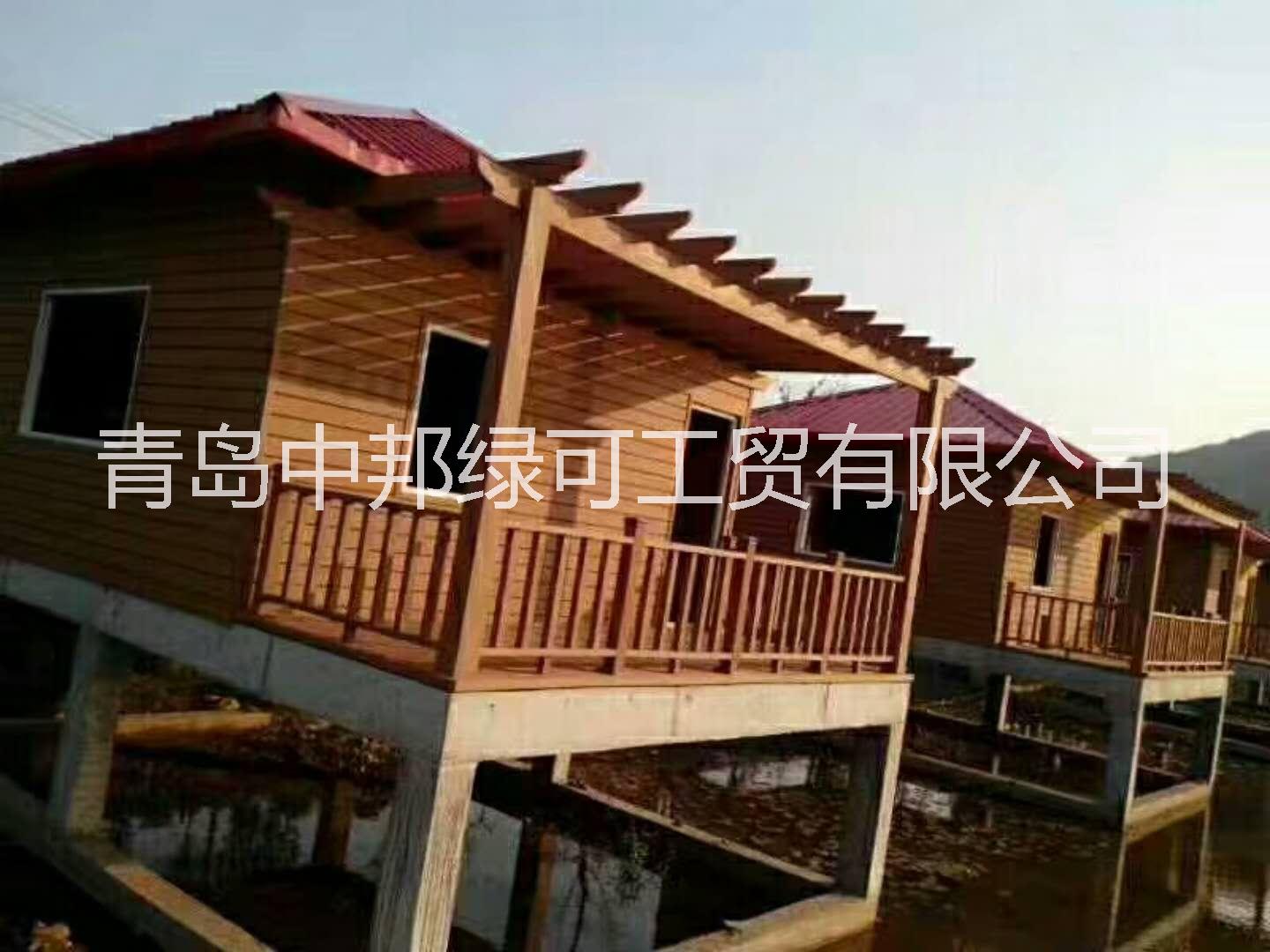 供應(yīng)青島世博園木塑廊架供貨商