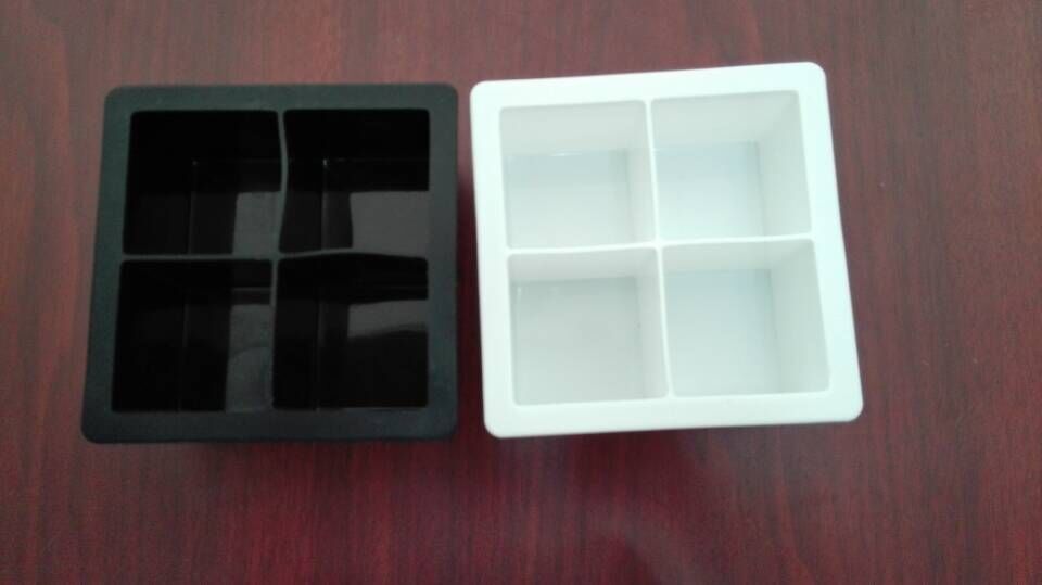 硅膠四孔方塊冰格 硅膠四孔方形冰