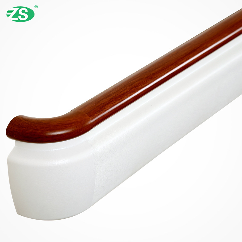 防撞走廊扶手 醫(yī)用pvc防撞扶手 *豪華樓梯走廊靠墻扶手