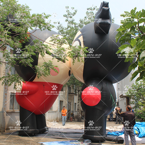 充氣機(jī)器人變形金剛充氣固定卡通人偶廣告氣模模型