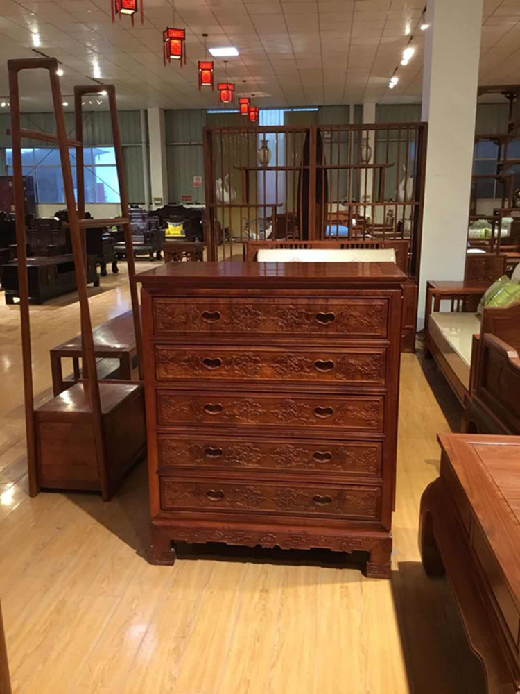 供應五斗柜/廠家直銷/東陽紅木家具/明清家具/仿古門窗/古典家具 東陽木雕紅木五斗柜廠家批發(fā)