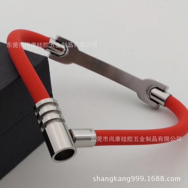 韓版負(fù)離子能量手環(huán) 不銹鋼能量手鏈 減弱身體靜電 靜電手鏈