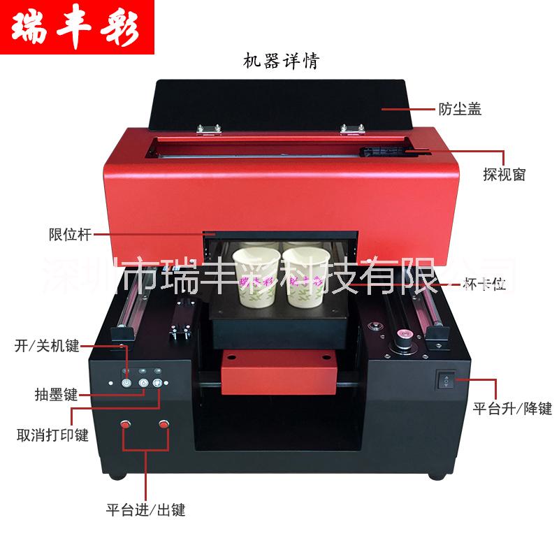 在咖啡上打印照片的機器