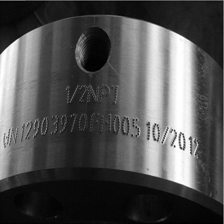 南通博翰不銹鋼法蘭氣動鋼印打碼機 法蘭刻字機打標(biāo)機 法蘭管件*氣動打標(biāo)機