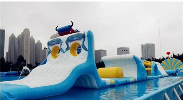水上闖關設備出租專業(yè)生產(chǎn)水上沖關樂園項目租賃*惠