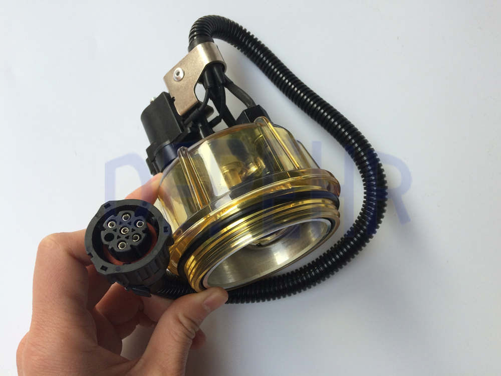 廠家供應(yīng)VOLVO油水分離器水杯 沃爾沃油水分離杯20875073