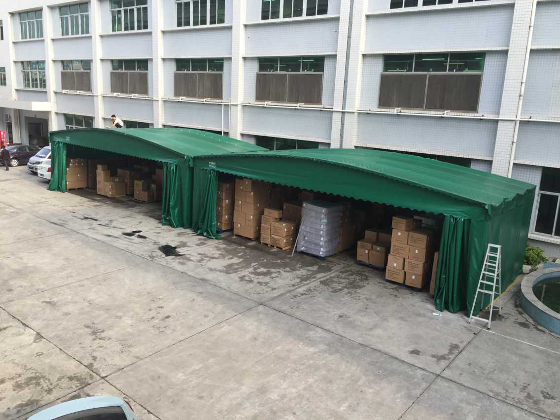 廠家直銷輪式推拉蓬推拉雨棚制作遮陽(yáng)篷