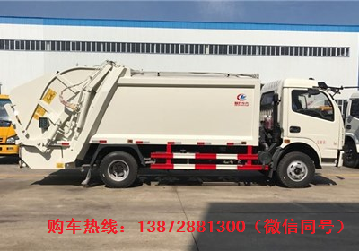 東風多利卡壓縮式垃圾車廠價直銷CLW5080ZYSD5