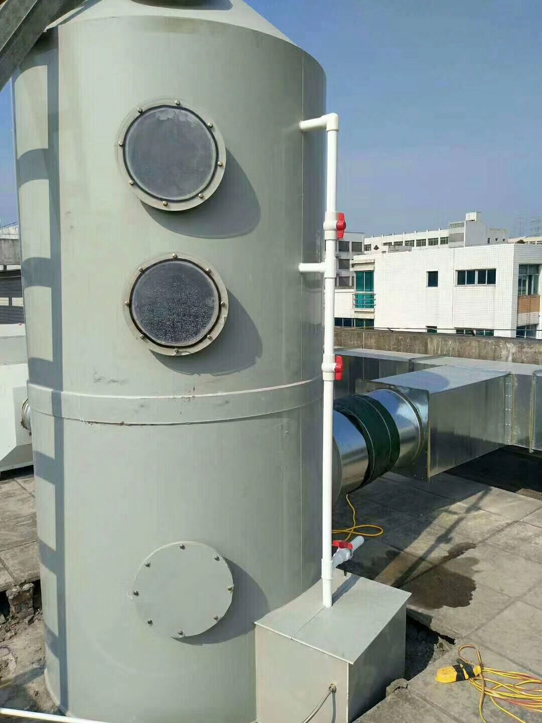 莆田鞋廠車間異味凈化處理設(shè)備_環(huán)保必備 UV光氧催化凈化器